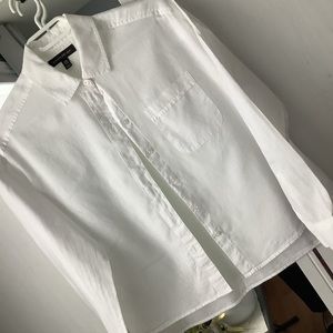 COPY - BananaRepublic long sleeves white shirt